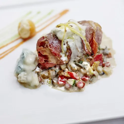  Escalope al gorgonzola
